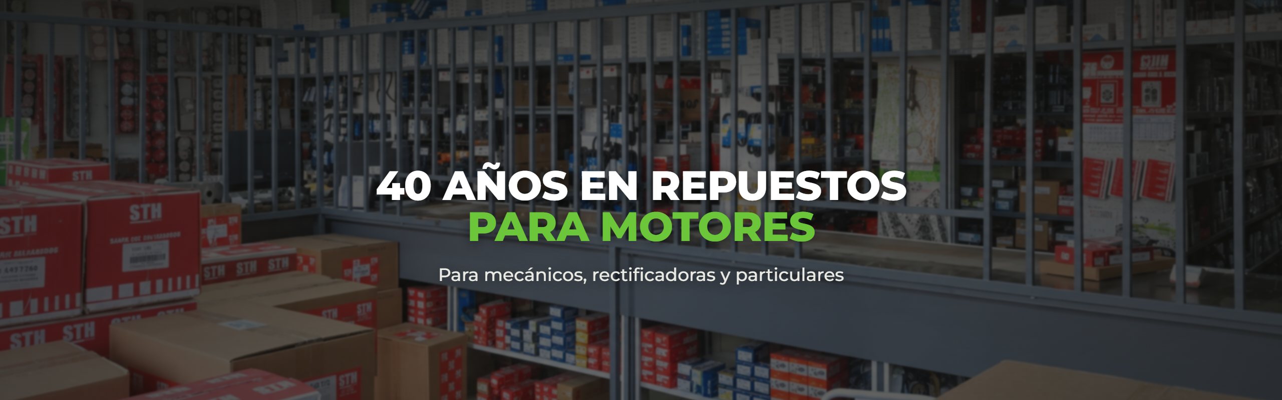 Local de La Casa del Motor en Pergamino: 40 años en repuestos para motores