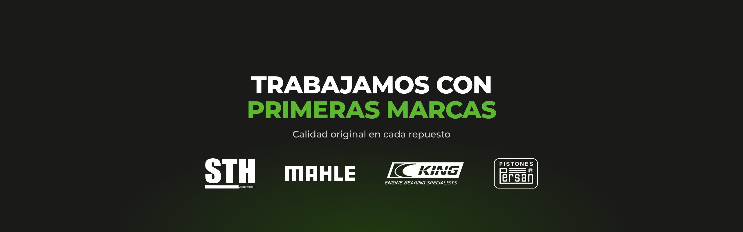 Marcas STH, MAHLE, KING y PERSAN en La Casa del Motor