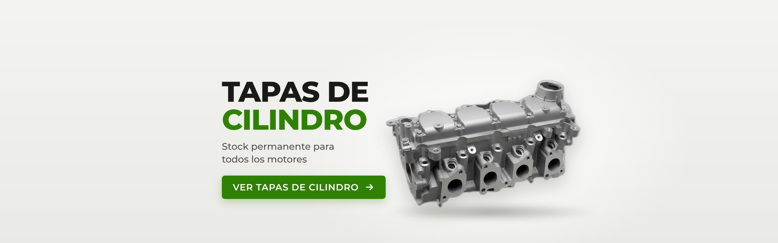 Tapas de cilindro en stock para todos los motores